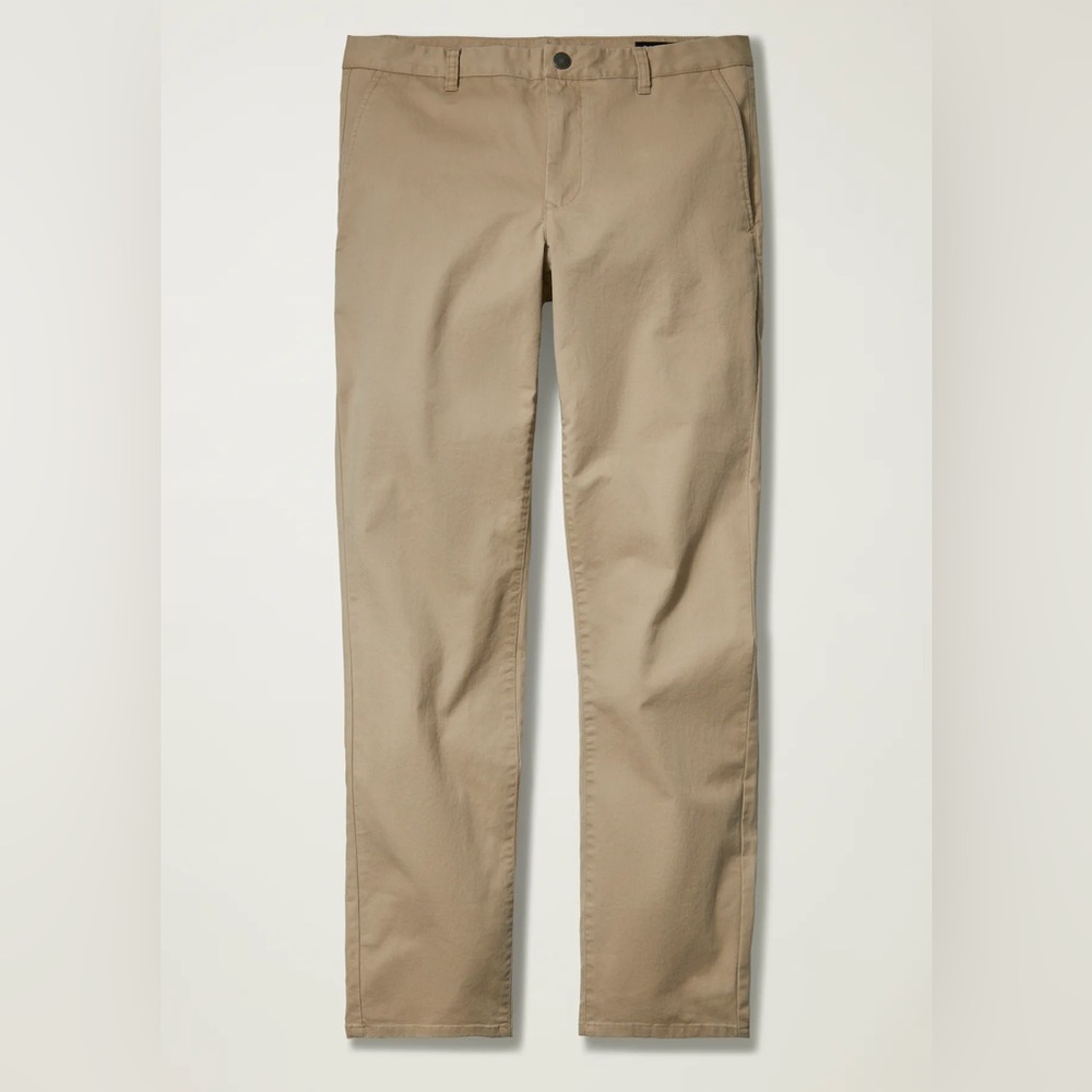 BONOBOS Men's Athletic Fit Chino Pant Size 34/30 in color Khaki